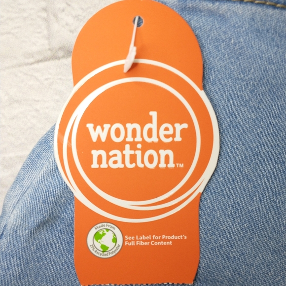 NWT Girls Denim Overall Jumper - Picture 7 of 7